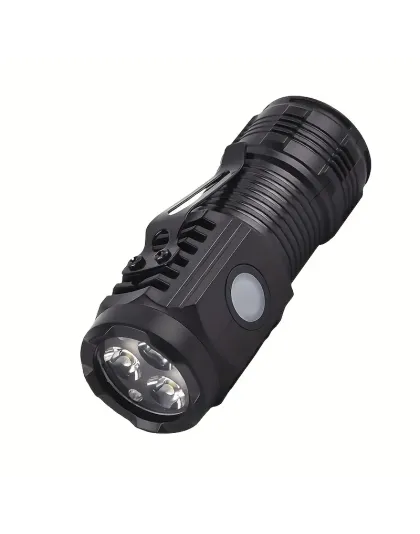 Rechargeable Mini Flashlight with Clip
